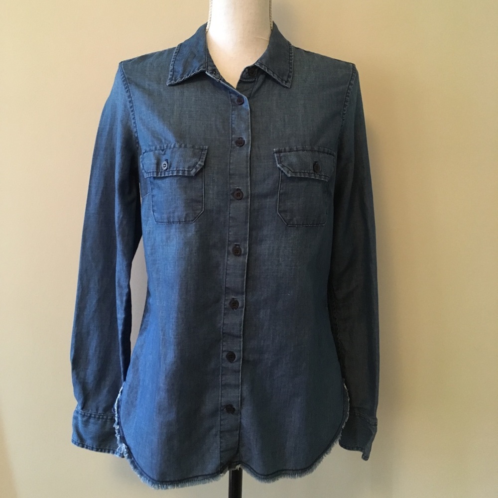 AG Denim button down shirt.